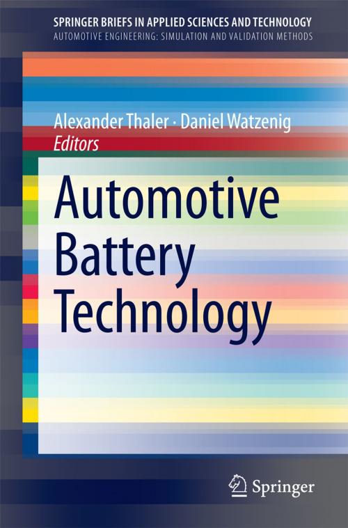Cover of the book Automotive Battery Technology by , Springer International Publishing