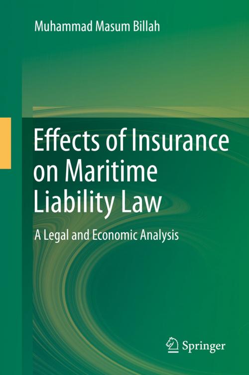 Cover of the book Effects of Insurance on Maritime Liability Law by Muhammad Masum Billah, Springer International Publishing