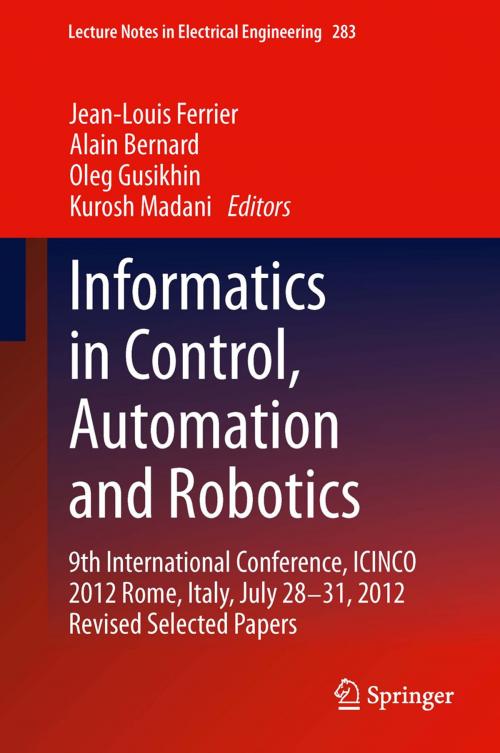 Cover of the book Informatics in Control, Automation and Robotics by , Springer International Publishing