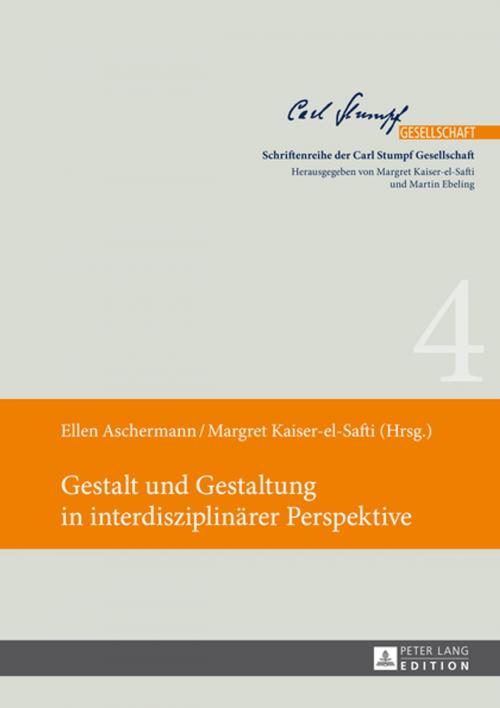 Cover of the book Gestalt und Gestaltung in interdisziplinaerer Perspektive by , Peter Lang