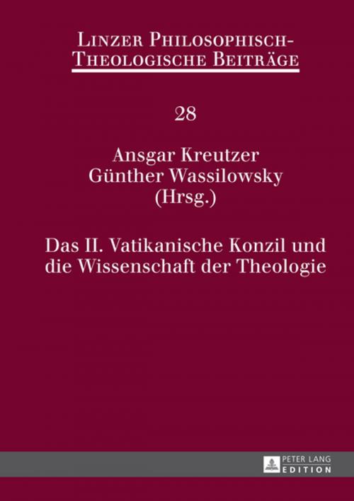 Cover of the book Das II. Vatikanische Konzil und die Wissenschaft der Theologie by , Peter Lang