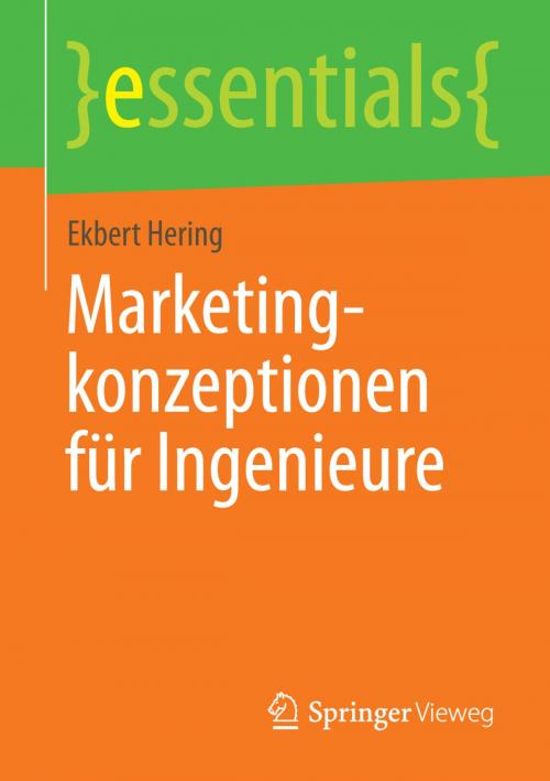 Cover of the book Marketingkonzeptionen für Ingenieure by Ekbert Hering, Springer Fachmedien Wiesbaden