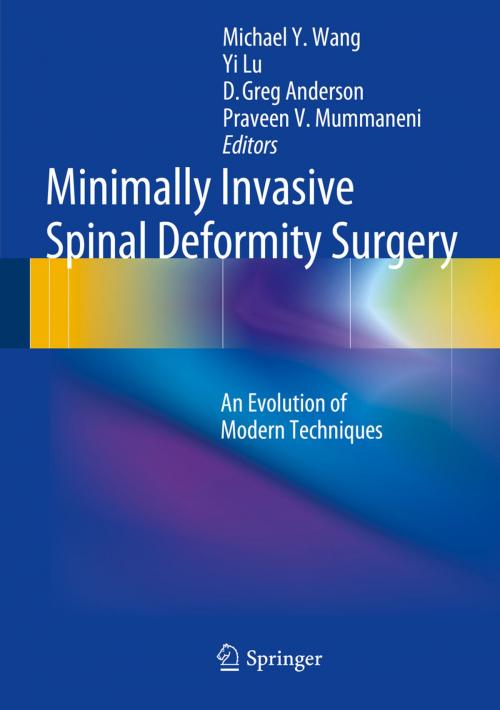 Cover of the book Minimally Invasive Spinal Deformity Surgery by , Springer Vienna
