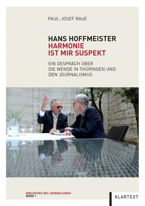 Cover of the book Hans Hoffmeister. Harmonie ist mir suspekt by Paul-Josef Raue, Klartext Verlag