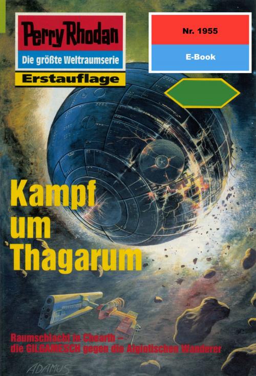Cover of the book Perry Rhodan 1955: Kampf um Thagarum by Peter Terrid, Arndt Ellmer, Perry Rhodan digital