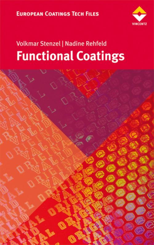Cover of the book Functional Coatings by Volkmar Stenzel, Nadine Rehfeld, Vincentz Network