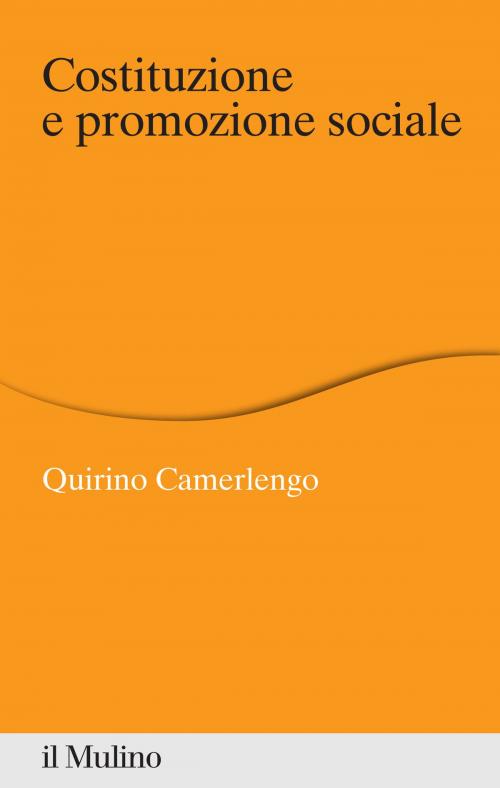 Cover of the book Costituzione e promozione sociale by Quirino, Camerlengo, Società editrice il Mulino, Spa