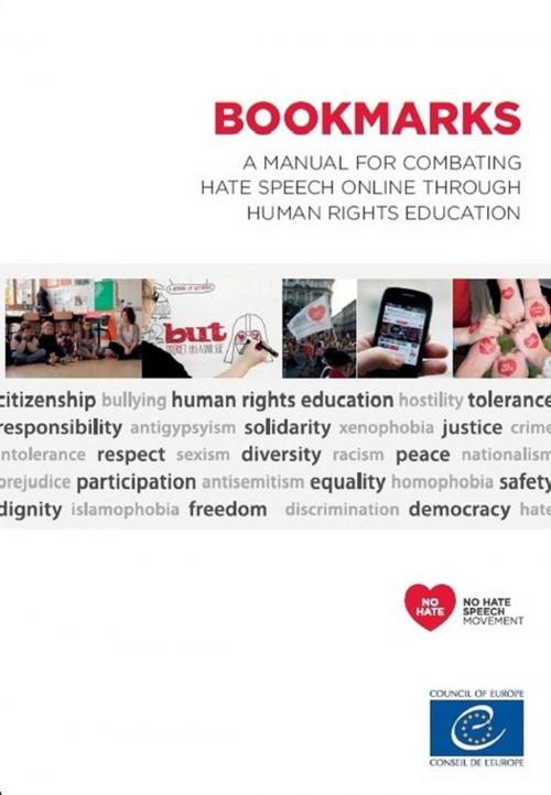 Cover of the book Bookmarks - A manual for combating hate speech online through human rights education by Collectif, Conseil de l'Europe