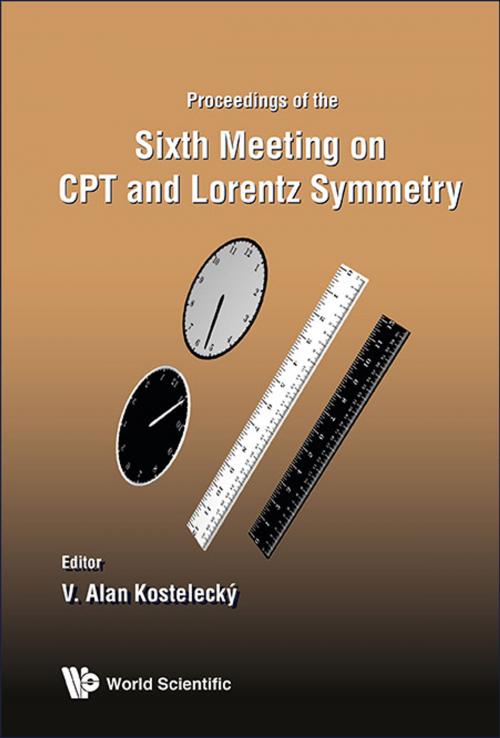 Cover of the book CPT and Lorentz Symmetry by V Alan Kostelecký, World Scientific Publishing Company