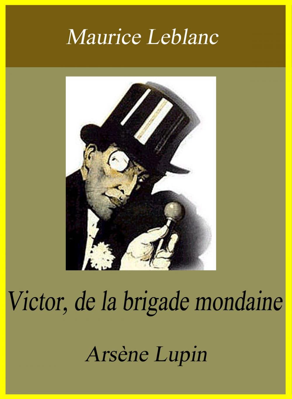 Big bigCover of Victor, de la brigade mondaine