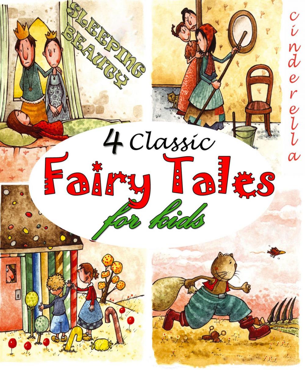 Big bigCover of 4 Classic Fairy Tales for Kids