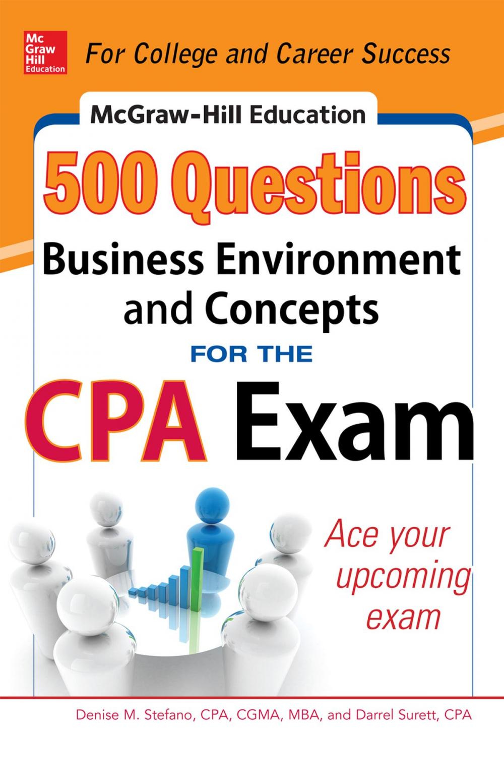Big bigCover of McGraw-Hill Education 500 Business Environment and Concepts Questions for the CPA Exam