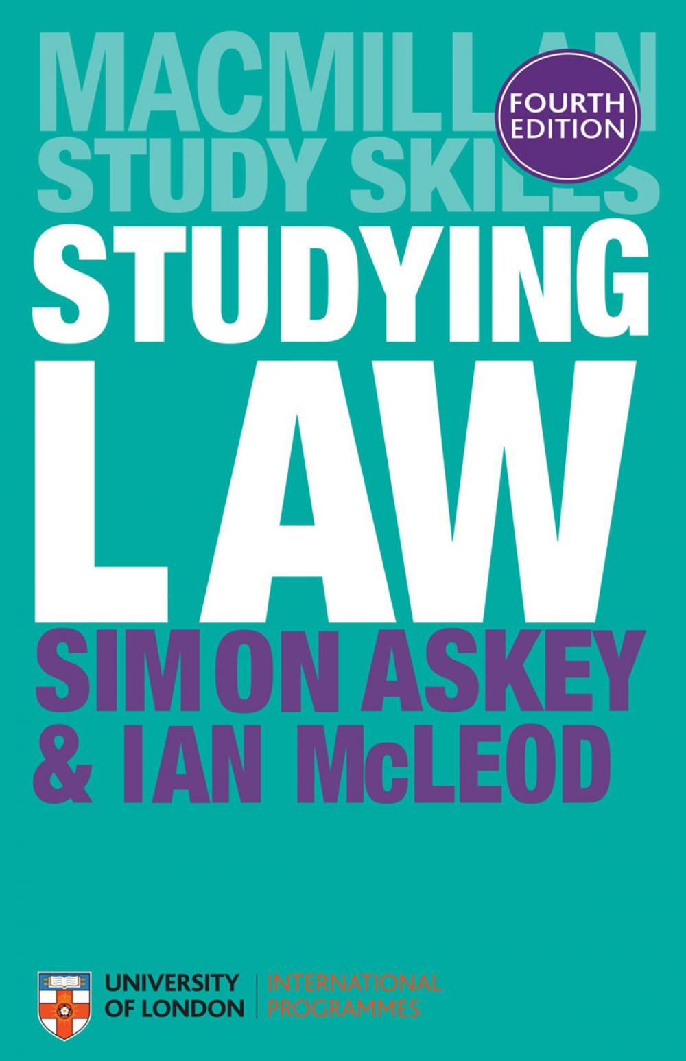 Big bigCover of Studying Law