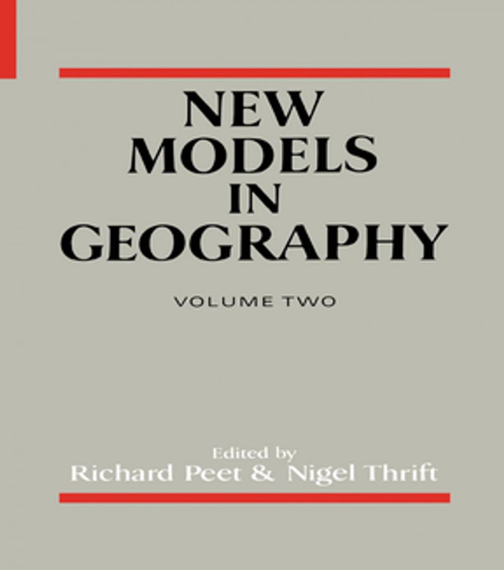Big bigCover of New Models In Geography V2