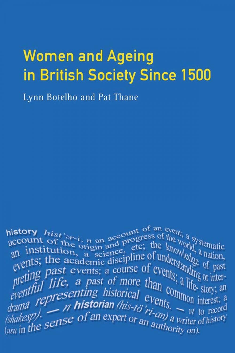Big bigCover of Women and Ageing in British Society since 1500