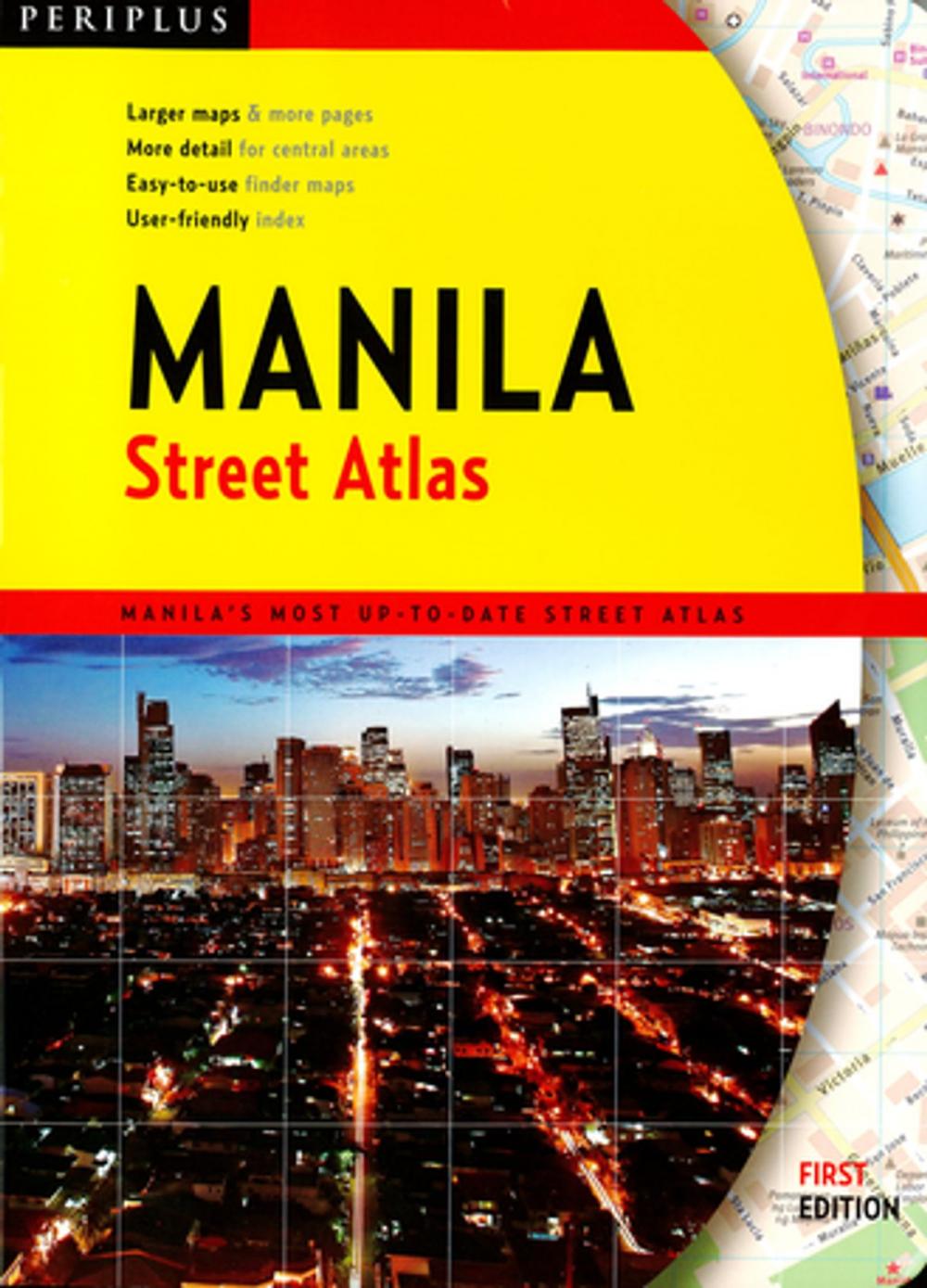 Big bigCover of Manila Street Atlas First Edition