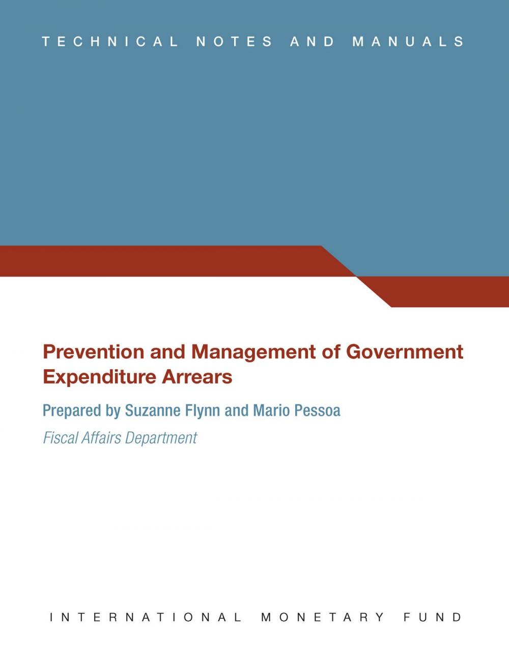 Big bigCover of Prevention and Management of Government Arrears