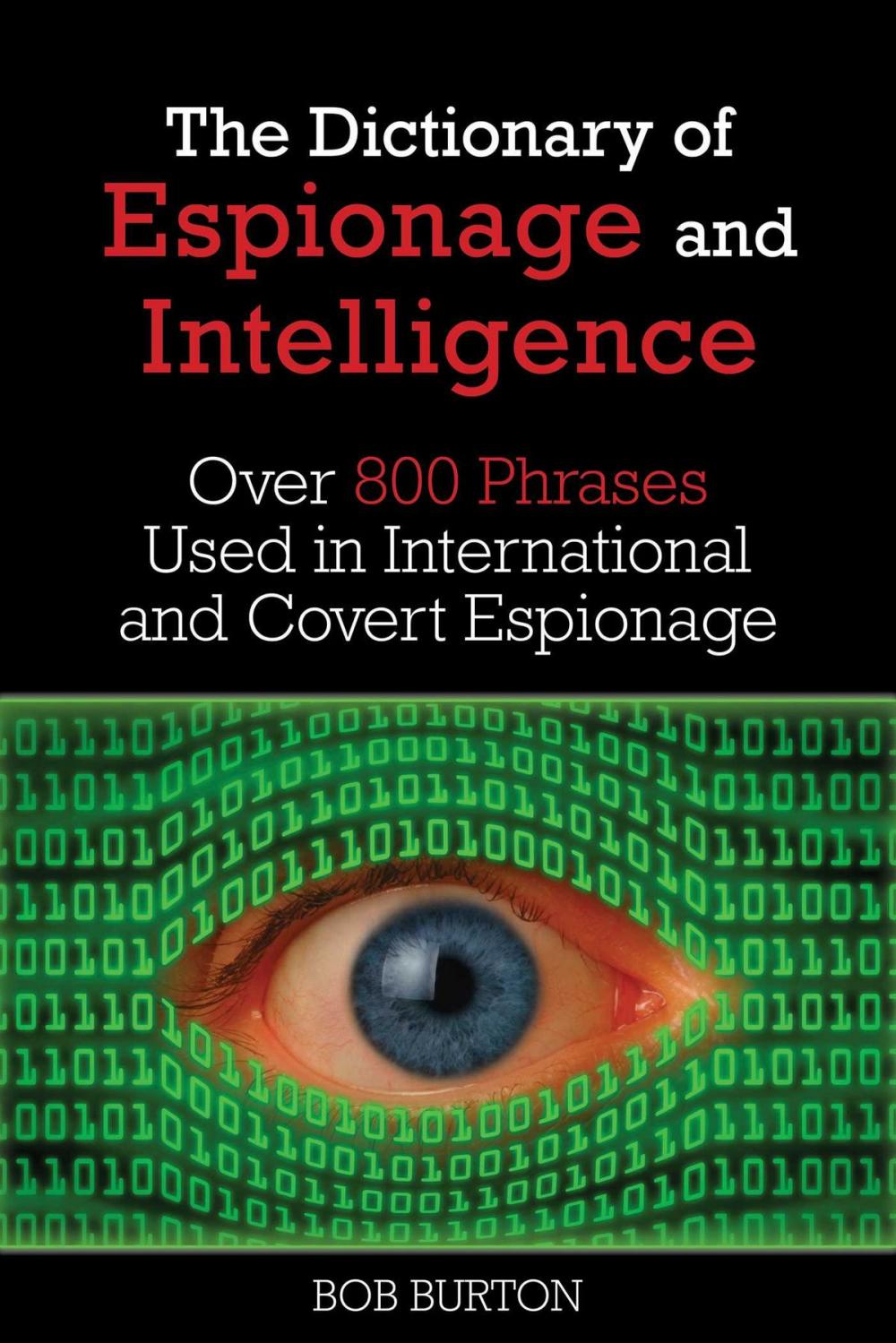 Big bigCover of Dictionary of Espionage and Intelligence