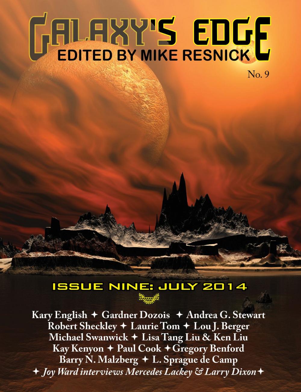 Big bigCover of Galaxy's Edge Magazine: Issue 9, July 2014