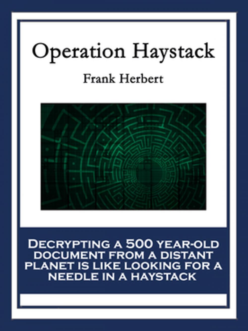 Big bigCover of Operation Haystack