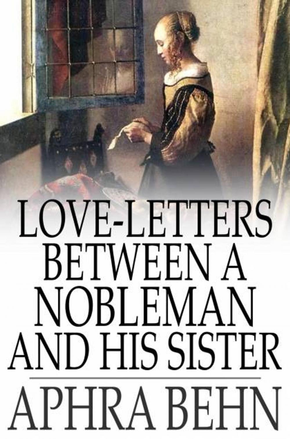Big bigCover of Love-Letters Between a Nobleman and His Sister