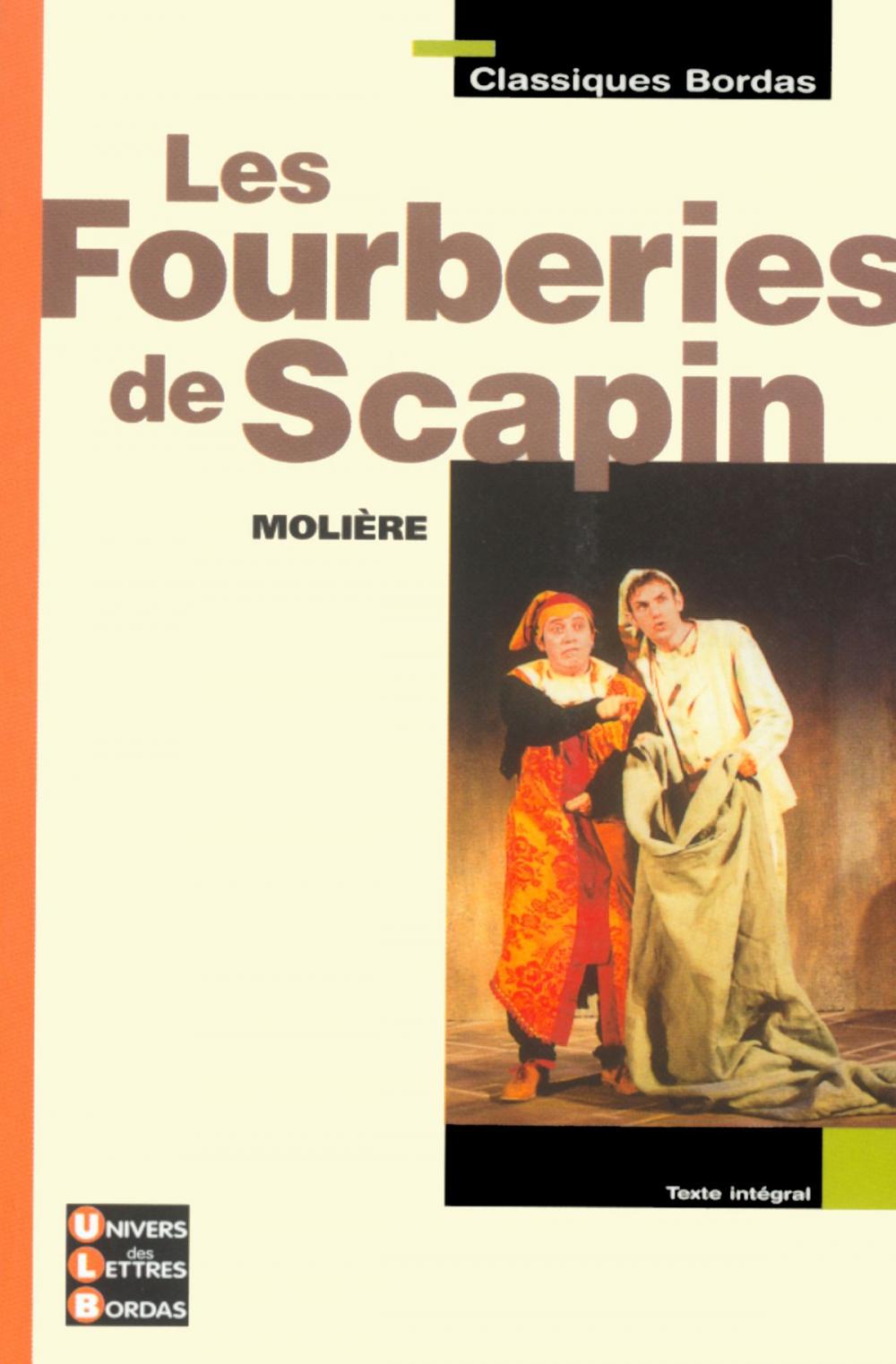 Big bigCover of Les fourberies de Scapin