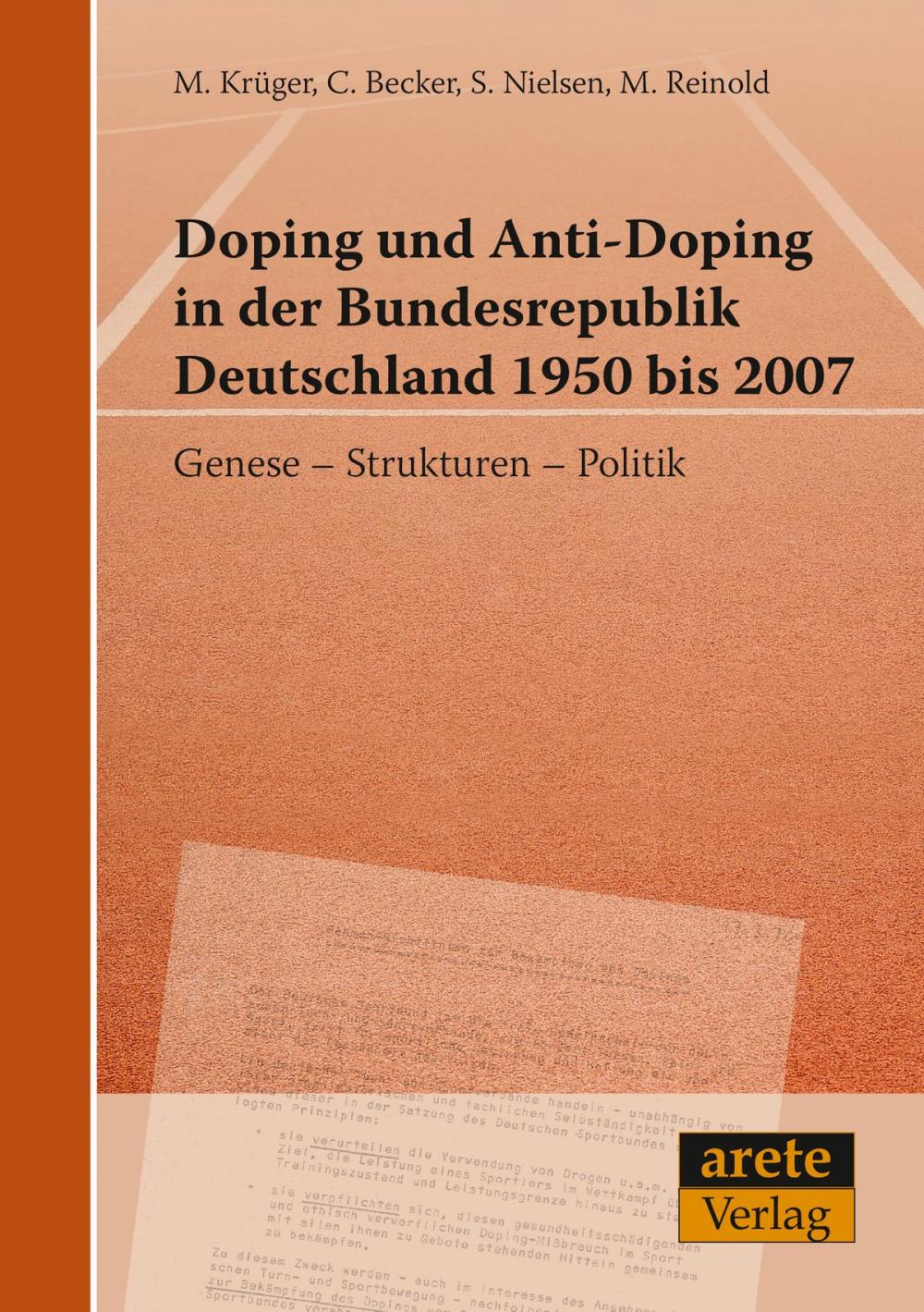Big bigCover of Doping und Anti-Doping in der Bundesrepublik Deutschland 1950 bis 2007