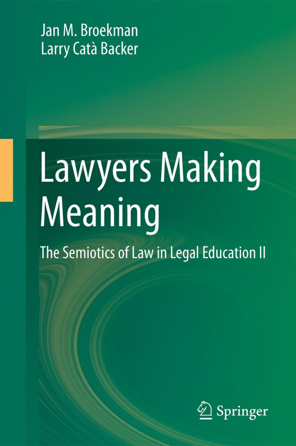 Big bigCover of Lawyers Making Meaning