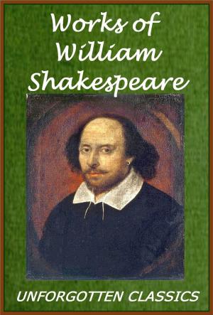 Cover of the book THE WORKS OF WILLIAM SHAKESPEARE by Nathaniel Hawthorne, Robert Louis Stevenson, Lewis Carroll