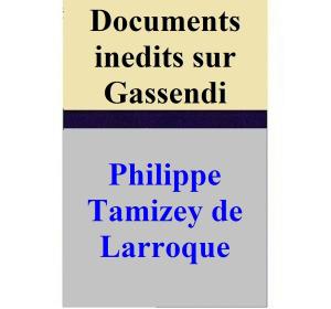 Book cover of Documents inedits sur Gassendi