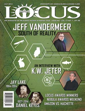 Cover of Locus Magazine, Issue 642, July 2014