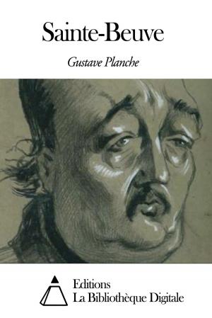 Cover of the book Sainte-Beuve by Louis Ménard
