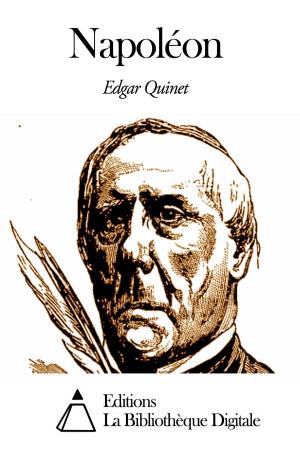 Cover of the book Napoléon by Emile Montégut