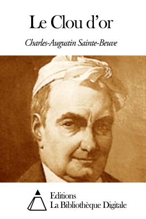 Cover of the book Le Clou d’or by Gérard de Nerval