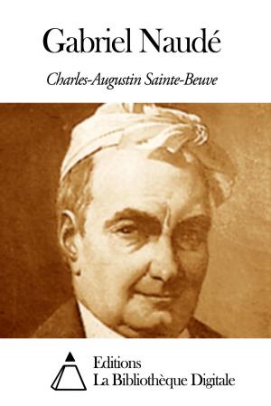 Cover of the book Gabriel Naudé by Guillaume Lejean