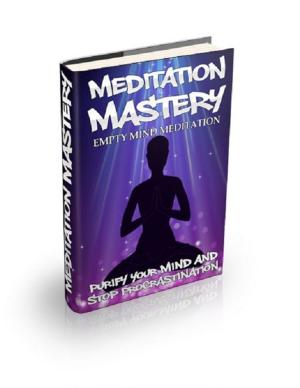 Cover of the book Empty Mind Meditation by Frances O. Thomas, M. Ed., N.C. C.