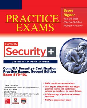 Cover of the book CompTIA Security+ Certification Practice Exams, Second Edition (Exam SY0-401) by Dave Kerpen, Theresa Braun, Valerie Pritchard