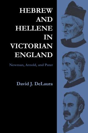 Cover of the book Hebrew and Hellene in Victorian England by Richard Edward Martínez