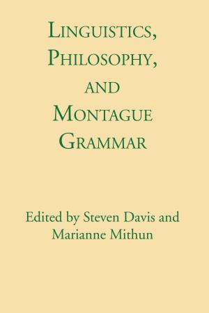 Cover of the book Linguistics, Philosophy, and Montague Grammar by John M. Riddle