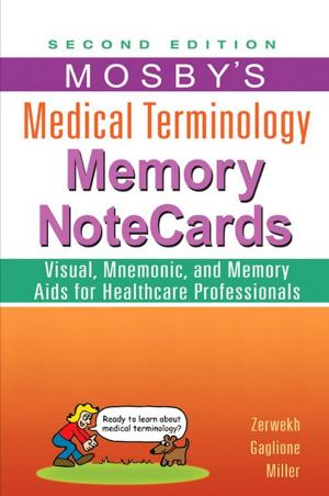 Book cover of Mosby's Medical Terminology Memory NoteCards - E-Book