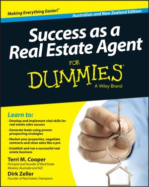 Cover of the book Success as a Real Estate Agent for Dummies - Australia / NZ by Robert M. Bojar
