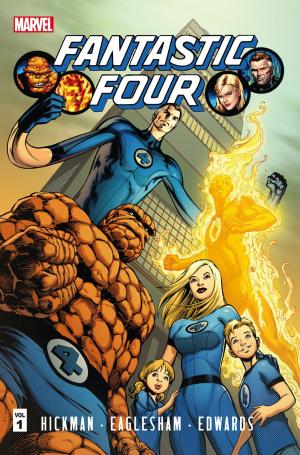 Book cover of Fantastic Four by Jonathan Hickman Vol. 1