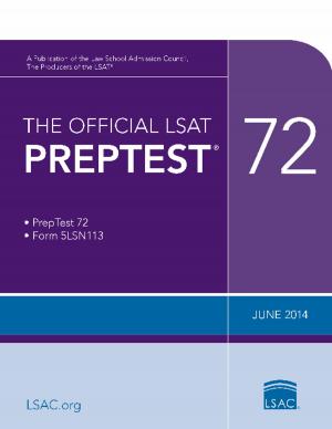 Cover of The Official LSAT PrepTest 72