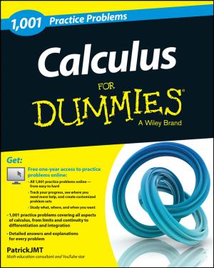 Cover of Calculus: 1,001 Practice Problems For Dummies (+ Free Online Practice)