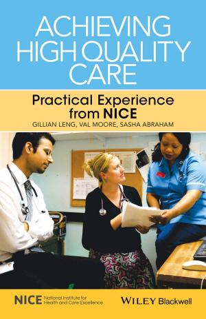 Cover of the book Achieving High Quality Care by Helmut Maier