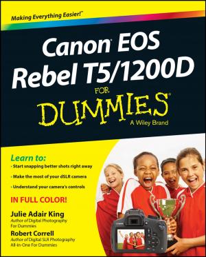 Book cover of Canon EOS Rebel T5/1200D For Dummies