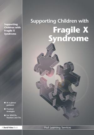 Book cover of Supporting Children with Fragile X Syndrome