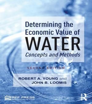 Cover of the book Determining the Economic Value of Water by Michael G. Peletz