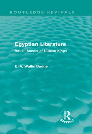 Cover of the book Egyptian Literature (Routledge Revivals) by Valeria Ornano