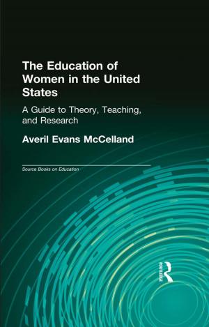 Cover of the book The Education of Women in the United States by Hans-Jörg Busch
